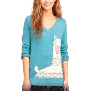 Hollister Llama V-neck Sweater